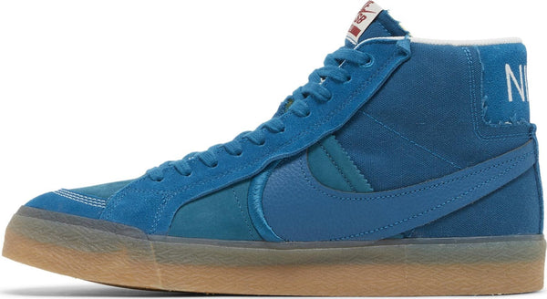 [DV5468-300] Mens Nike SB ZOOM BLAZER MID PRM PLUS 'GREEN ABYSS GUM'