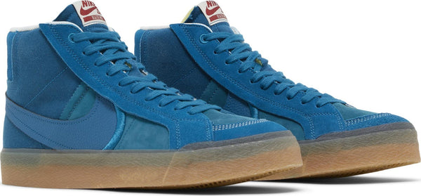 [DV5468-300] Mens Nike SB ZOOM BLAZER MID PRM PLUS 'GREEN ABYSS GUM'