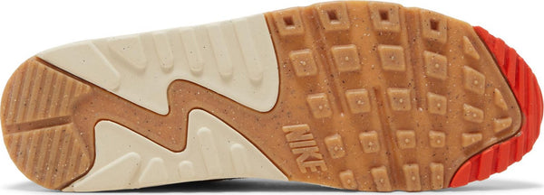 [DX9502-100] Womens Nike AIR MAX 90 SE 'PALE IVORY SNAKESKIN SWOOSH'