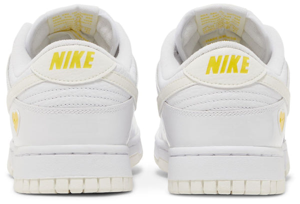 [FD0803-100] WOMENS NIKE DUNK LOW 'VALENTINE'S DAY YELLOW HEART'