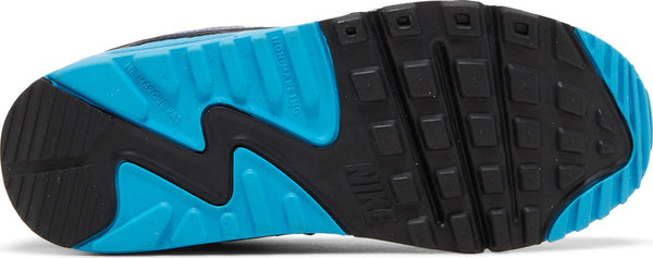 [FD0678-100] Grade School Nike AIR MAX 90 GS 'BLUE LIGHTNING METALLIC'
