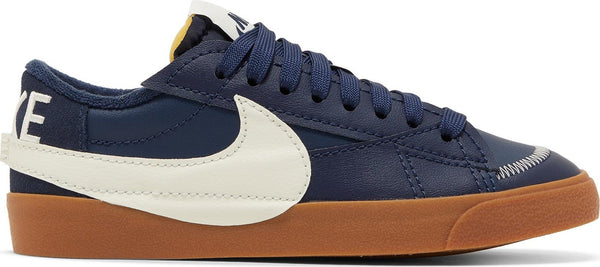 [DR9865-400] Mens Nike BLAZER LOW 77 JUMBO WNTR 'MIDNIGHT NAVY GUM'