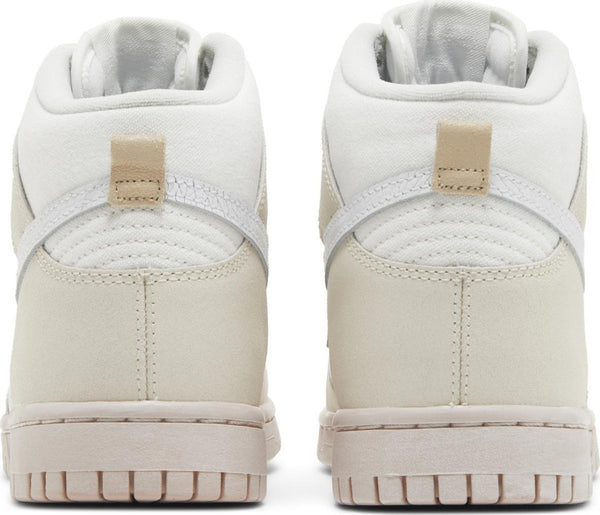 [DV0822-100] Mens Nike DUNK HIGH RETRO PRM 'CRACKED LEATHER SWOOSH'