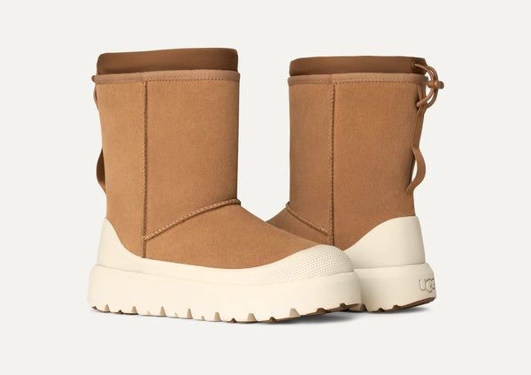 [1143992-CWTC] MENS UGG CLASSIC SHORT WEATHER HYBRID BOOT 'CHESTNUT WHITECAP'
