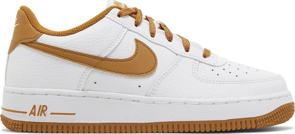 [FJ0706-100] Grade School Nike AIR FORCE 1 'WHITE DESERT OCHRE (GS)'