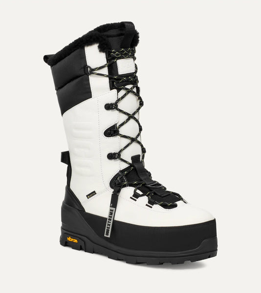[1151850-WHT] MENS UGG SHASTA BOOT TALL 'WHITE BLACK'