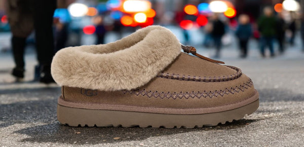 [1158258-HCK] WOMENS UGG TASMAN ALPINE SLIPPER 'HICKORY'