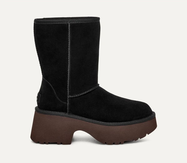 [1158310-BLK] WOMENS UGG CLASSIC SHORT NEW HEIGHTS BOOT