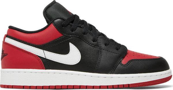 [553560-066] Grade School Air Jordan RETRO 1 LOW 'ALTERNATE BRED TOE (GS)'