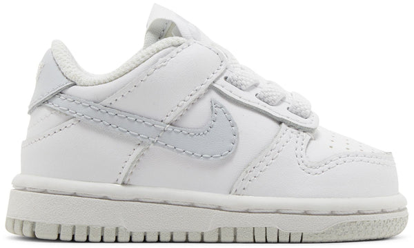 [DH9761-102] TODDLERS NIKE DUNK LOW 'WHITE PURE PLATINUM'