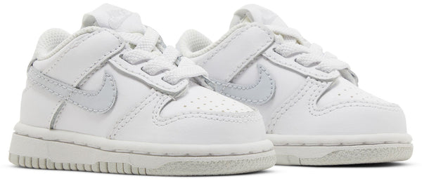 [DH9761-102] TODDLERS NIKE DUNK LOW 'WHITE PURE PLATINUM'