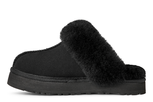 [1171199K-BLK] YOUTH UGG DISQUETTE SLIPPER 'BLACK'