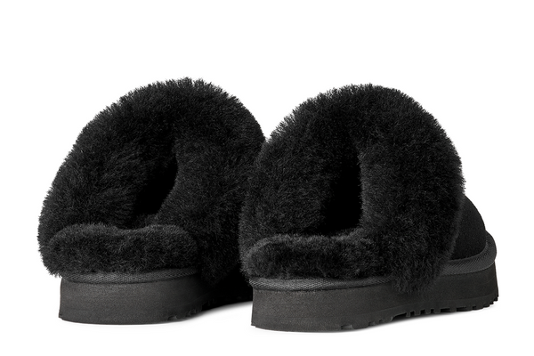 [1171199K-BLK] YOUTH UGG DISQUETTE SLIPPER 'BLACK'