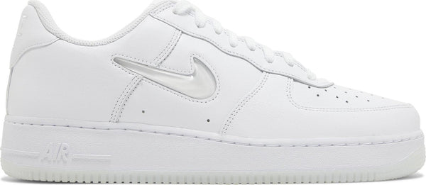 [FN5924-100] Mens Nike AIR FORCE 1 LOW '07 RETRO 'JEWEL SWOOSH TRIPLE WHITE'