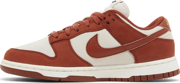 [DZ2710-101] Womens Nike DUNK LOW LX 'LIGHT OREWOOD BROWN RUGGED ORANGE'