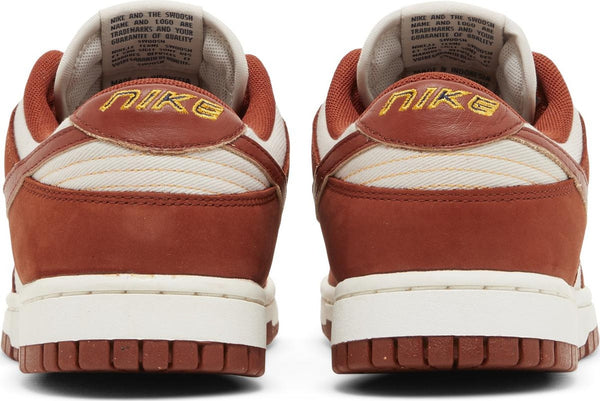 [DZ2710-101] Womens Nike DUNK LOW LX 'LIGHT OREWOOD BROWN RUGGED ORANGE'