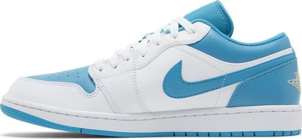 [553558-174] Mens Air Jordan RETRO 1 LOW 'AQUATONE'