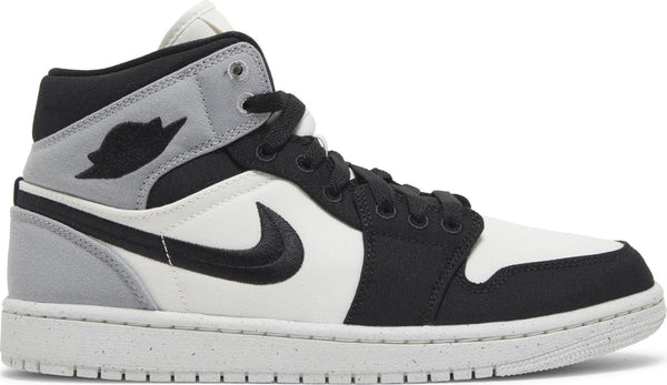 [DV0427-100] Womens Air Jordan Retro 1 Mid SE 'Light Steel Grey'