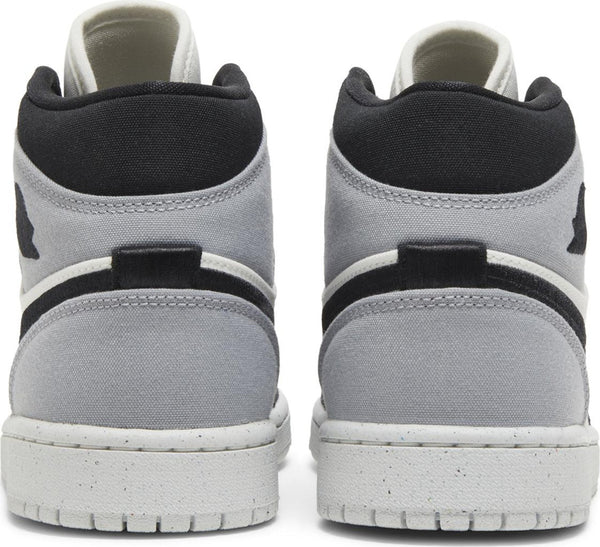 [DV0427-100] Womens Air Jordan Retro 1 Mid SE 'Light Steel Grey'