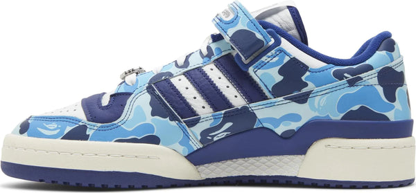 [ID4772] Mens Adidas Forum 84 Low 'Bape 30th Anniversary Blue Camo'