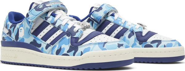 [ID4772] Mens Adidas Forum 84 Low 'Bape 30th Anniversary Blue Camo'
