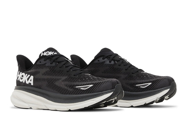 [1127895-BWHT] MENS HOKA CLIFTON 9