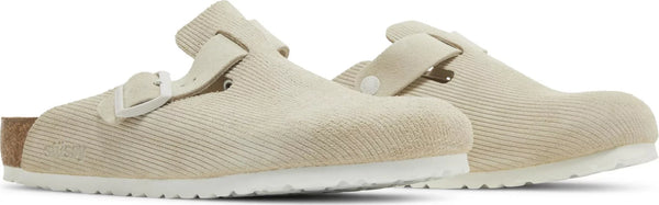 [1019742] Mens Birkenstock Stussy Boston Suede 'Stussy Bone'