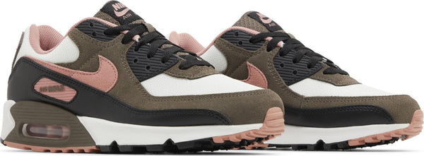 [DM0029-105] MENS NIKE AIR MAX 90 'IRONSTONE RED STARDUST' - SUMMIT WHITE/IRONSTONE/BLACK/RED STARDUST