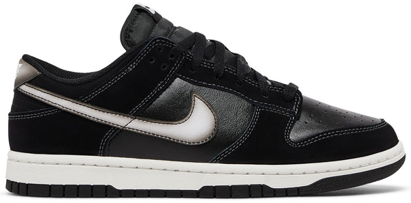[FD6923-001] MENS NIKE DUNK LOW RETRO 'AIRBRUSH SWOOSH BLACK'