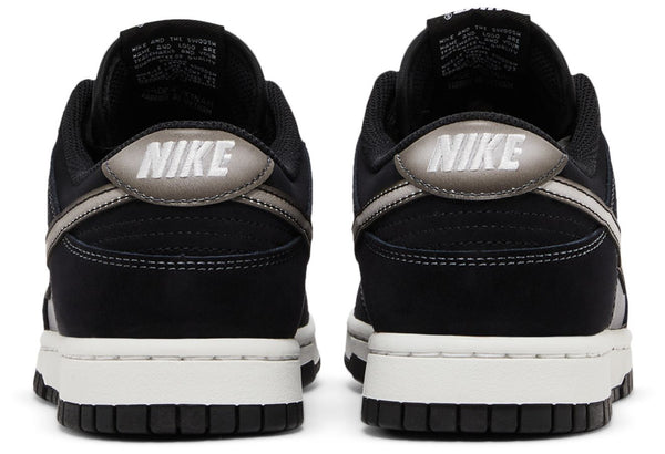 [FD6923-001] MENS NIKE DUNK LOW RETRO 'AIRBRUSH SWOOSH BLACK'