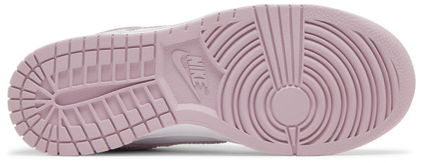 [FN7167-100] WOMENS NIKE DUNK LOW 'PINK CORDUROY'