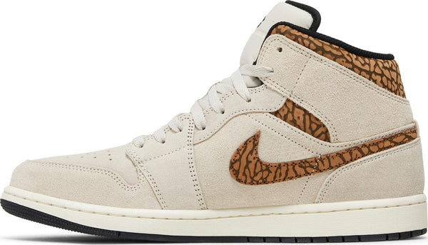[DZ4129-102] Mens Air Jordan RETRO 1 MID SE 'BROWN ELEPHANT'