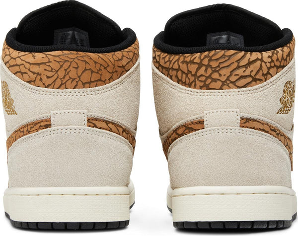 [DZ4129-102] Mens Air Jordan RETRO 1 MID SE 'BROWN ELEPHANT'
