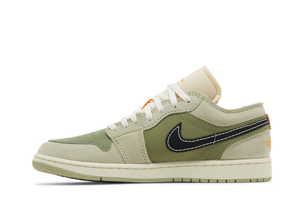 [FD6819-300] Mens Air Jordan Retro 1 Low SE Craft 'Light Olive'