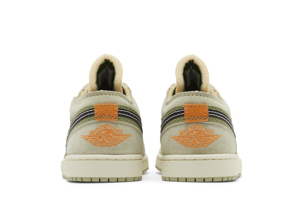 [FD6819-300] Mens Air Jordan Retro 1 Low SE Craft 'Light Olive'