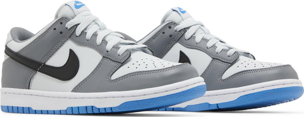 [FB9109-001] Grade School Nike DUNK LOW 'COOL GREY LIGHT PHOTO BLUE (GS)'