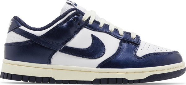[FN7197-100] Womens Nike DUNK LOW PRM 'VINTAGE NAVY'