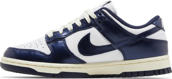 [FN7197-100] Womens Nike DUNK LOW PRM 'VINTAGE NAVY'