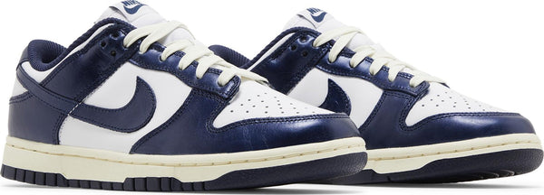 [FN7197-100] Womens Nike DUNK LOW PRM 'VINTAGE NAVY'