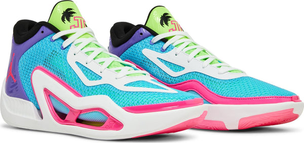 [FV0169-400] MENS AIR JORDAN TATUM 1 'WAVE RUNNER' - LAGOON PULSE/PINK BLAST/PSYCHIC PURPLE/WHITE/LIME GLOW/BLACK