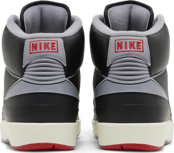 [DR8884-001] Mens Air Jordan RETRO 2 'BLACK CEMENT'