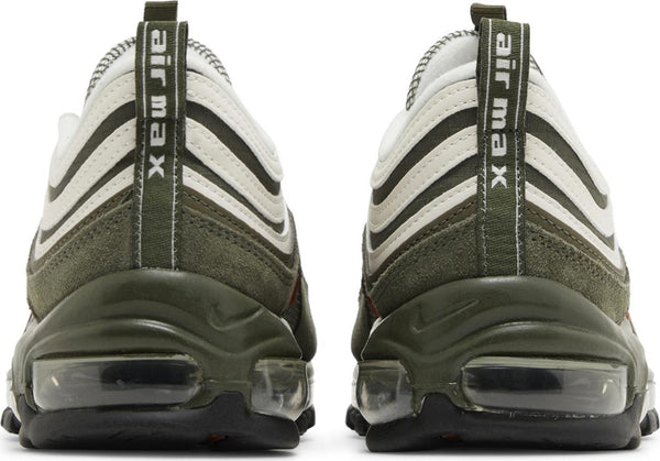 [FB9619-001] Mens Nike AIR MAX 97 SE 'CARGO KHAKI RUGGED ORANGE'