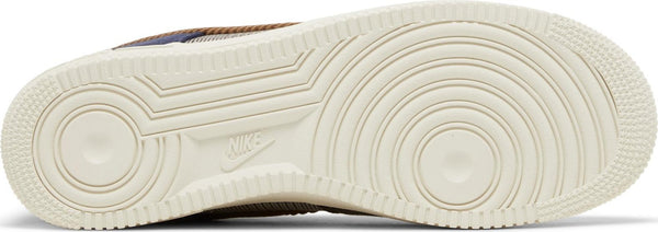 [FQ8744-410] Mens Nike AIR FORCE 1 LOW '07 PRM 'TWEED MIDNIGHT NAVY CORDUROY'