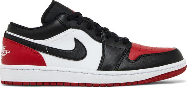 [553558-161] Mens Air Jordan Retro 1 Low 'Bred Toe 2.0'