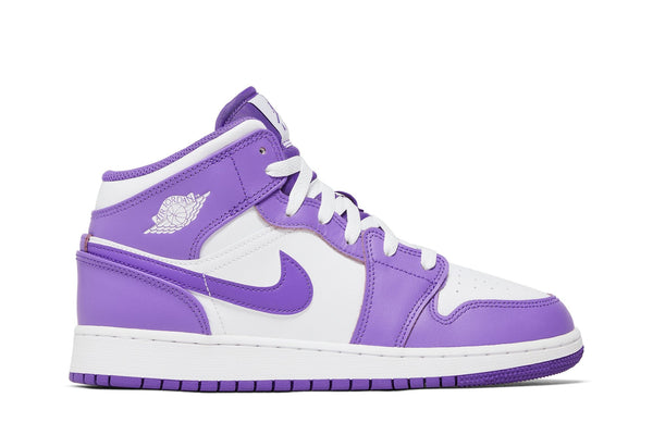 [DQ8423-511] Grade School Air Jordan Retro 1 Mid 'Purple Venom (GS)'