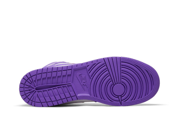 [DQ8423-511] Grade School Air Jordan Retro 1 Mid 'Purple Venom (GS)'