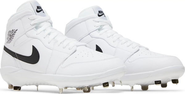 [AV5355-101] Mens Air Jordan RETRO 1 METAL 'WHITE BLACK'