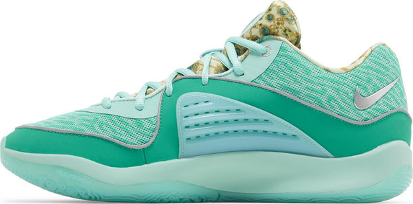 [DV2917-301] MENS NIKE KD16 "WANDA" - MINT FOAM/METALLIC SILVER-EMERALD RISE