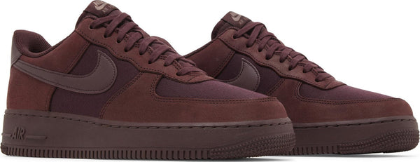[FB8876-600] Mens Nike AIR FORCE 1 LOW '07 'BURGUNDY CRUSH'