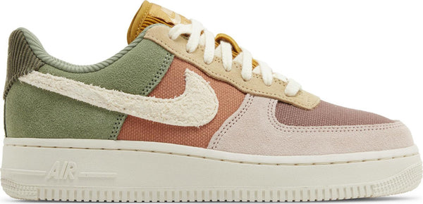 [FZ3782-386] Womens Nike AIR FORCE 1 LOW '07 LX 'OIL GREEN TERRA BLUSH'